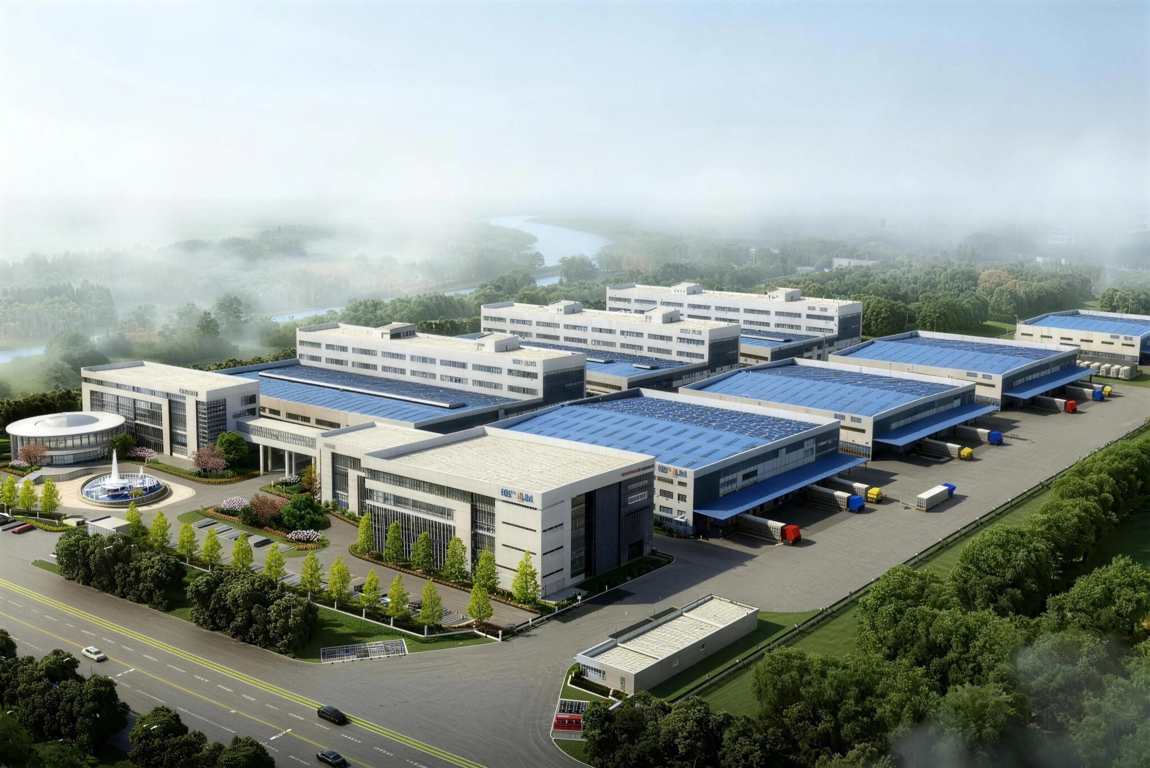 Georvo Group - modern industrial park and global trade hub
